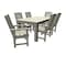 Highwood Usa Lehigh 7pc Rectangular Outdoor Patio Furniture Dining Set 72 x 42 AD-ST7LH1CO4AA-HGR - alternate 1